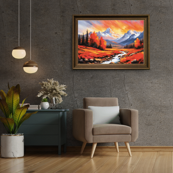 Canvas Print |  Vastu/Feng Shui, Harmony, Serenity and Peaceful Energy | Nature Landscape - Image 2
