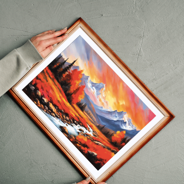 Canvas Print |  Vastu/Feng Shui, Harmony, Serenity and Peaceful Energy | Nature Landscape - Image 4