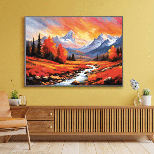 Canvas Print |  Vastu/Feng Shui, Harmony, Serenity and Peaceful Energy | Nature Landscape - Image 5