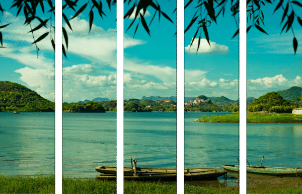 Set of 5 - Scenic Bookmarks | 2" x 7" | D4 - Image 2