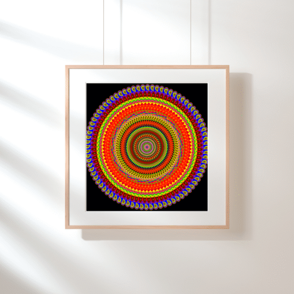 Canvas Print - Mandala Art | Canvas Wall Art | Home Decor | Wall Decor - D2