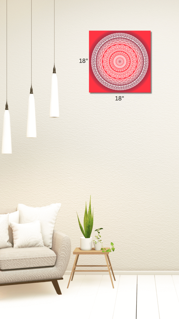 Canvas Print - Mandala Art | Canvas Wall Art | Home Decor | Wall Decor - D1 - Image 6