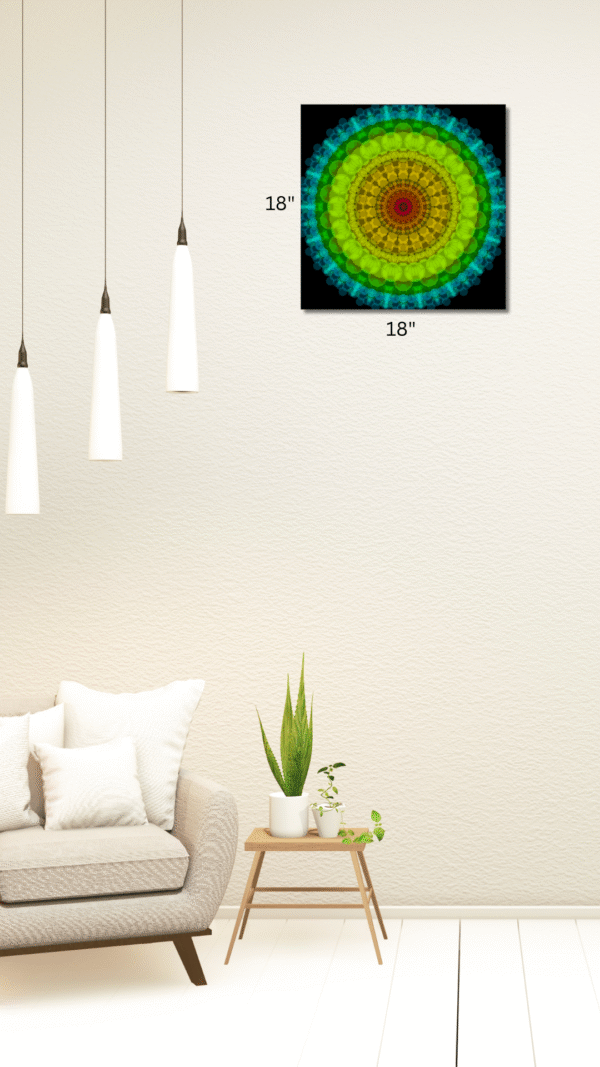 Canvas Print - Mandala Art | Canvas Wall Art | Home Decor | Wall Decor - D3 - Image 3