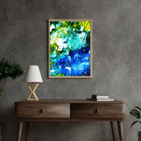 Canvas Print - Echoes of the Earth | Abstract Art | Wall Art | Wall decor | Home Decor - Image 3