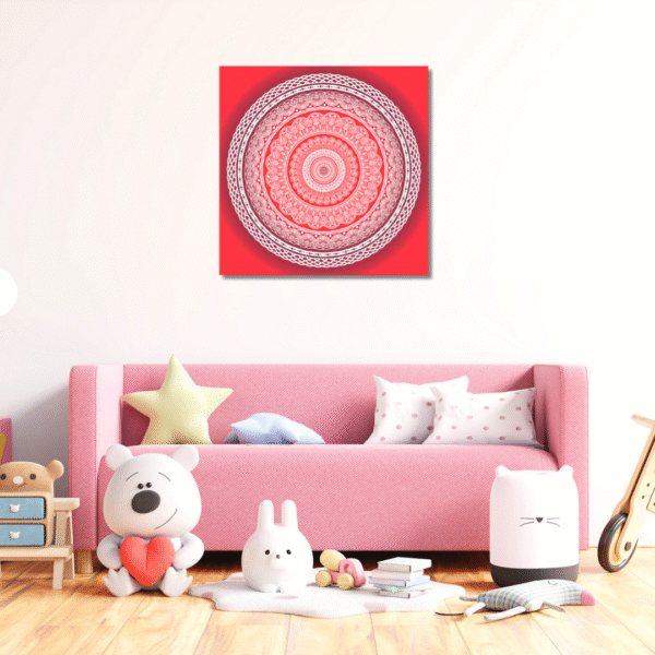 Canvas Print - Mandala Art | Canvas Wall Art | Home Decor | Wall Decor - D1 - Image 2