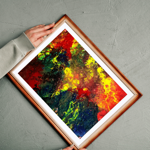 Canvas Print - Eruption | Abstract Art | Wall Art | Wall decor | Home Decor - Image 5