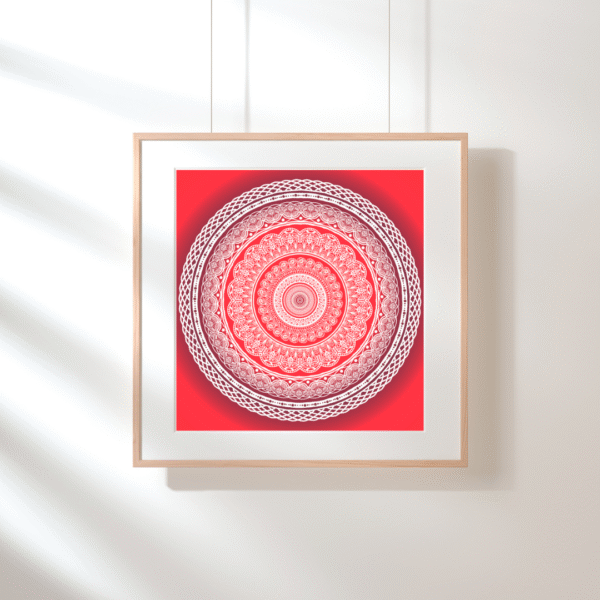 Canvas Print - Mandala Art | Canvas Wall Art | Home Decor | Wall Decor - D1 - Image 4