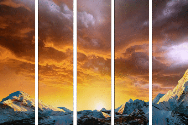 Set of 5 - Scenic Bookmarks | 2" x 7" | D5 - Image 3