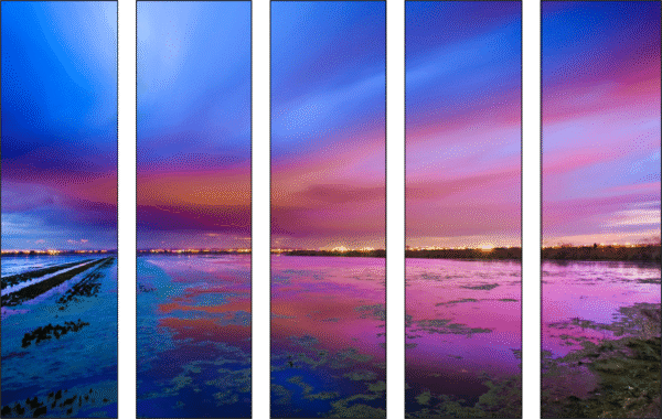 Set of 5 - Scenic Bookmarks | 2" x 7" | D2 - Image 3