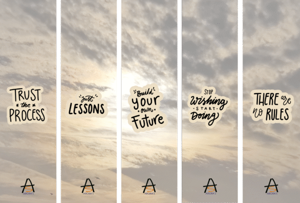 Set of 5 - Scenic Bookmarks | 2" x 7" | D3 - Image 3