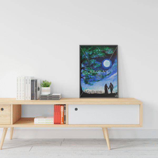 Canvas Print- Walk in the Moonlight | Wall Art | Home Decor | Wall Decor - Image 4